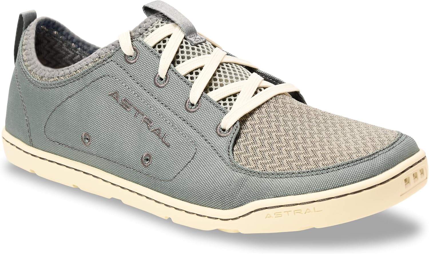 

Кроссовки Astral Men's Loyak - Босоножки, Быстросохнущие, Минималистичные, для Повседневной Носки, Водных Видов Спорта, Путешествий и Походов, белый/серый