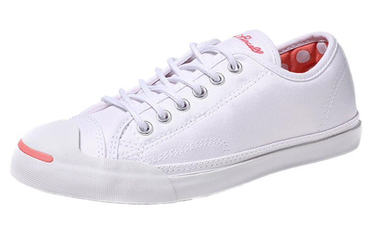 

Туфли Jack Purcell Canvas унисекс с низким верхом белого цвета Converse
