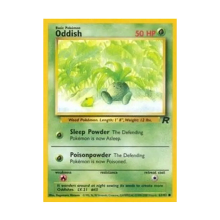 

CCG Оддиш (C) #63, Pokemon - Team Rocket - Singles