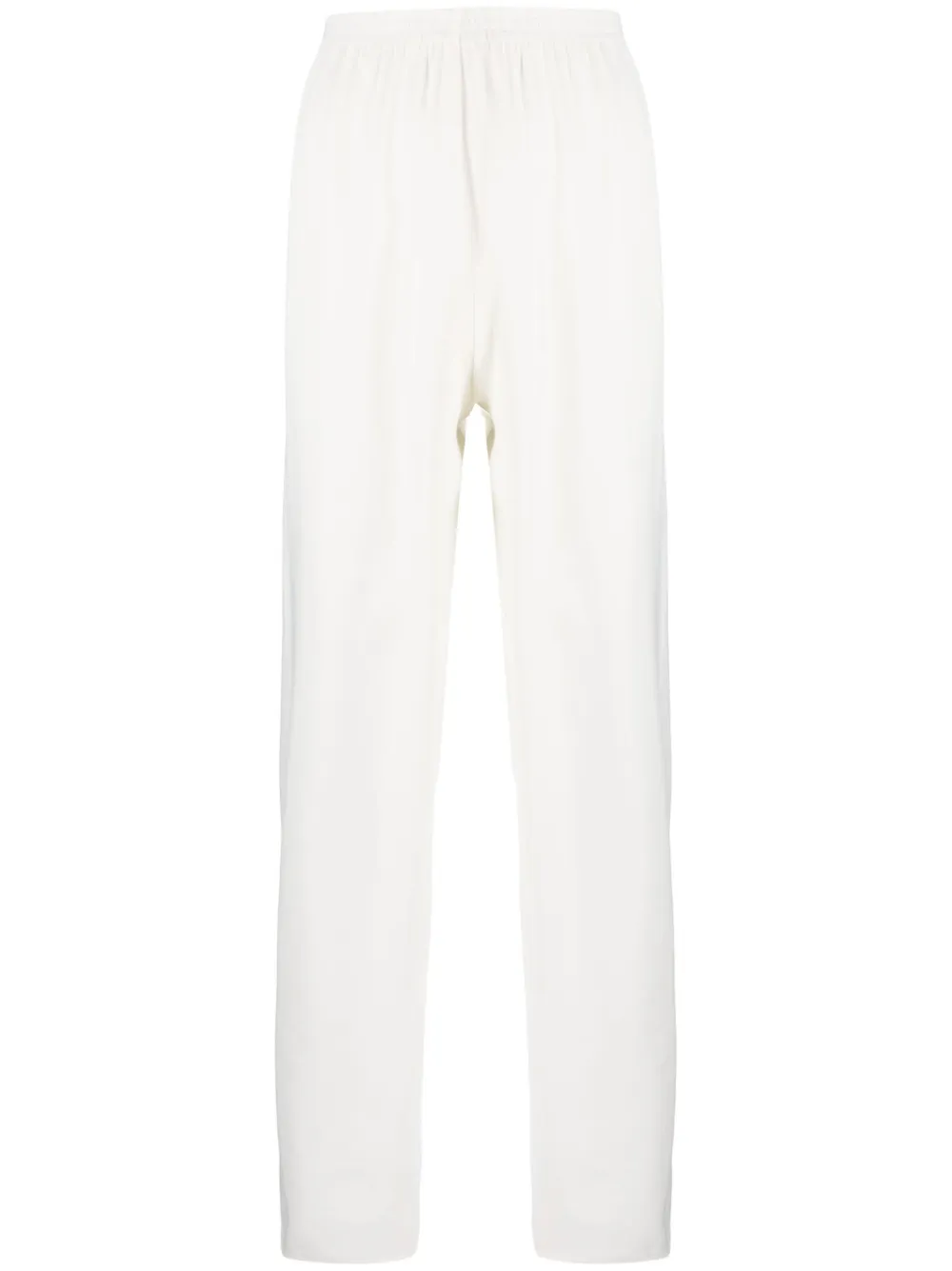 

Брюки с эластичным поясом и драпировкой Forte Forte, белый