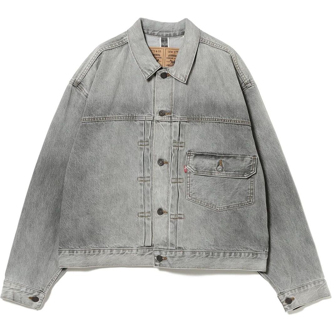 

Levis Куртка джинсовая мужская серая, Gray