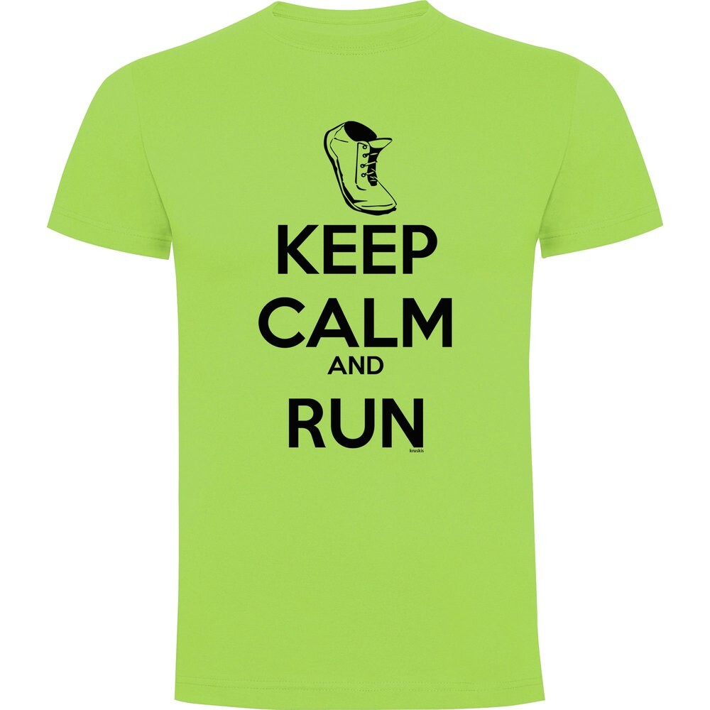 

Футболка Kruskis Keep Calm And Run, зеленый