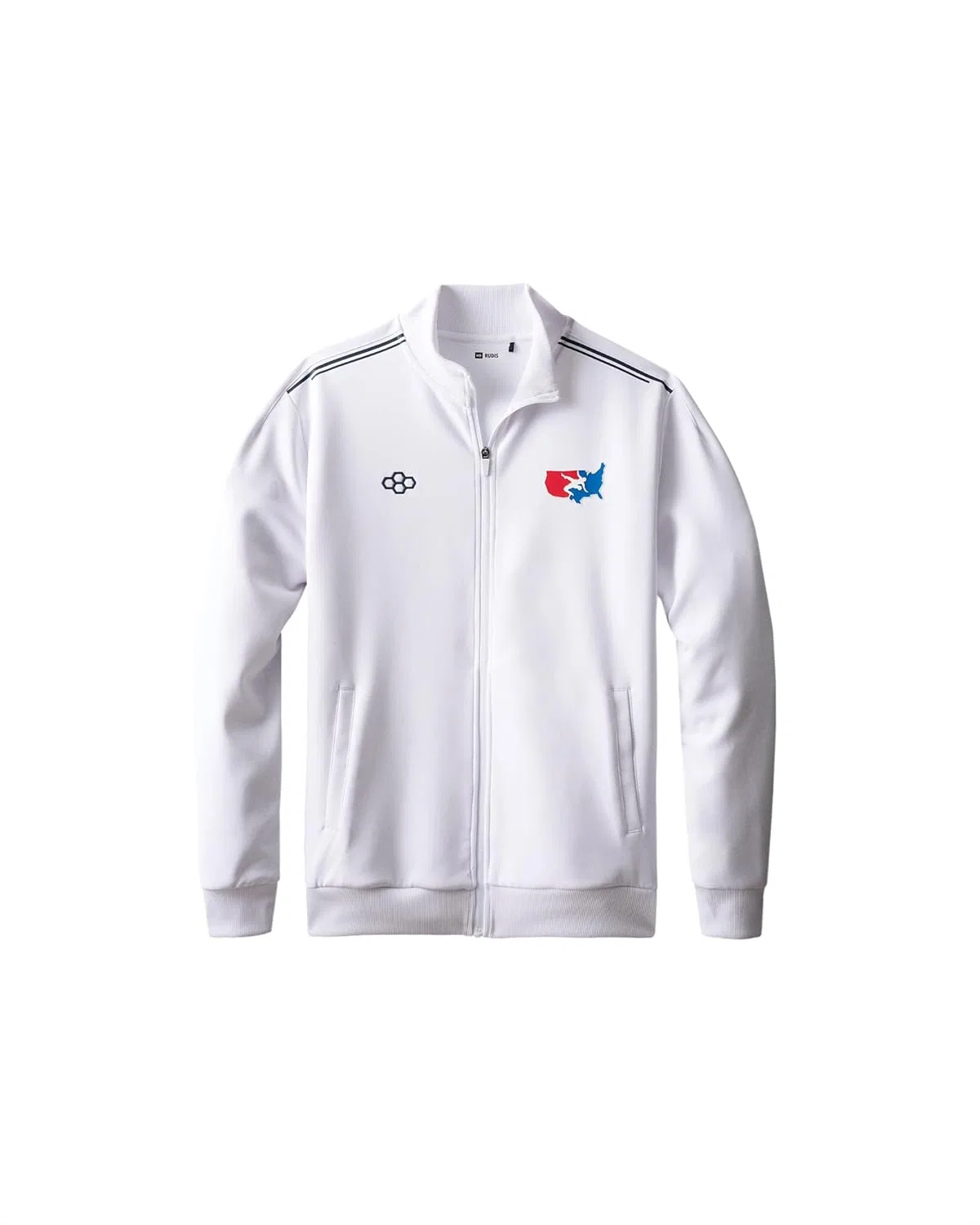 Куртка для борьбы RUDIS Youth Elite, белый
