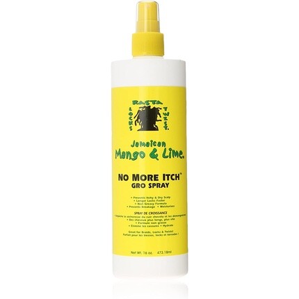 

Спрей от зуда Jamaican Mango No More Itch Gro, 16 унций Jamaican Mango & Lime