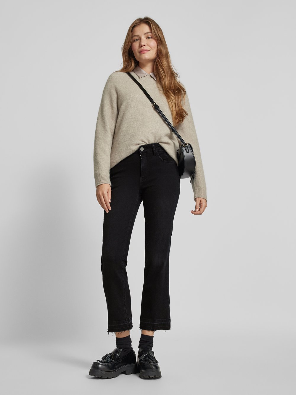 

Джинсы Bootcut fit с пятью карманами Milano Italy, черный