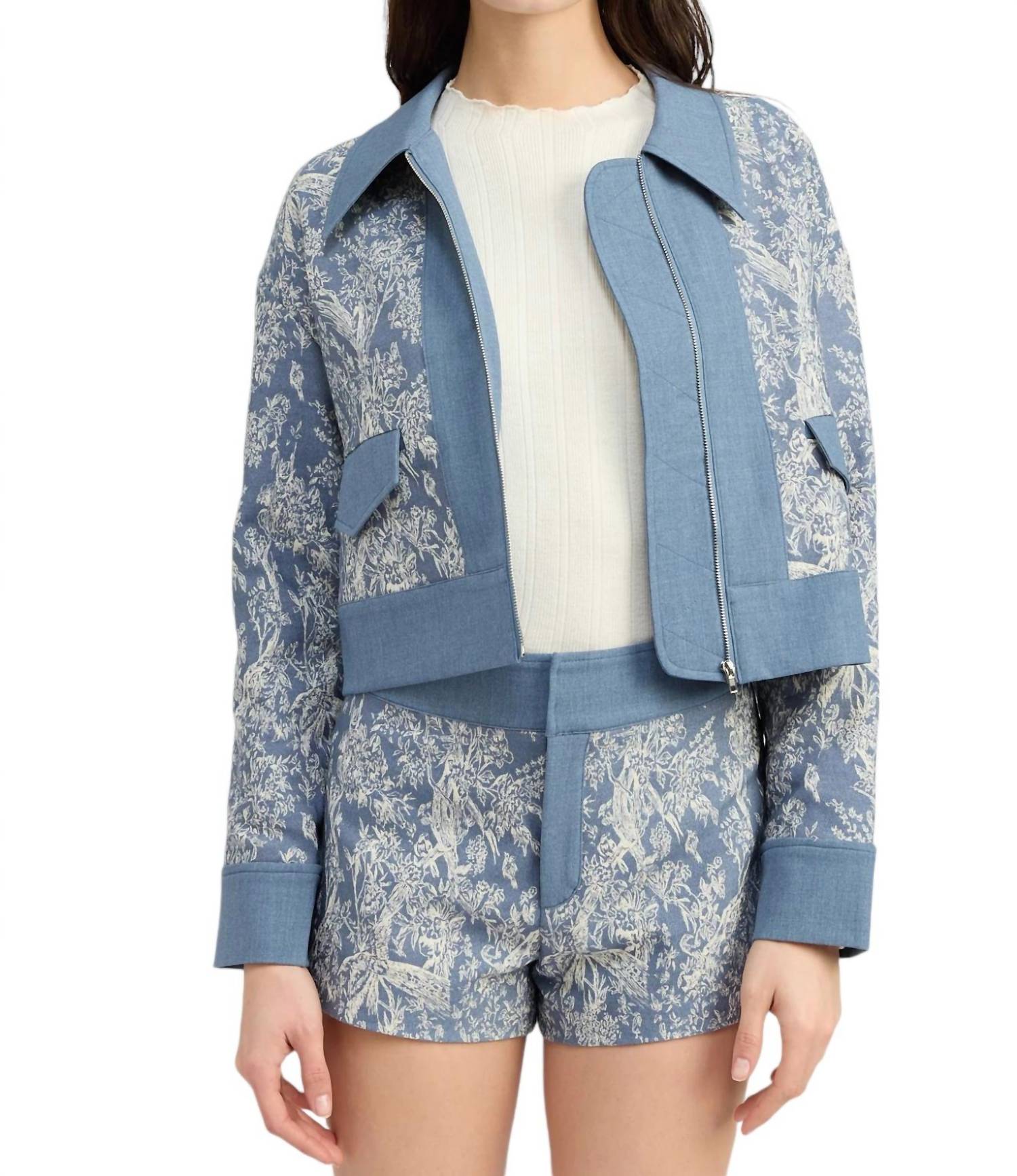 

Куртка Jodie из натурального денима En Saison, цвет denim natural