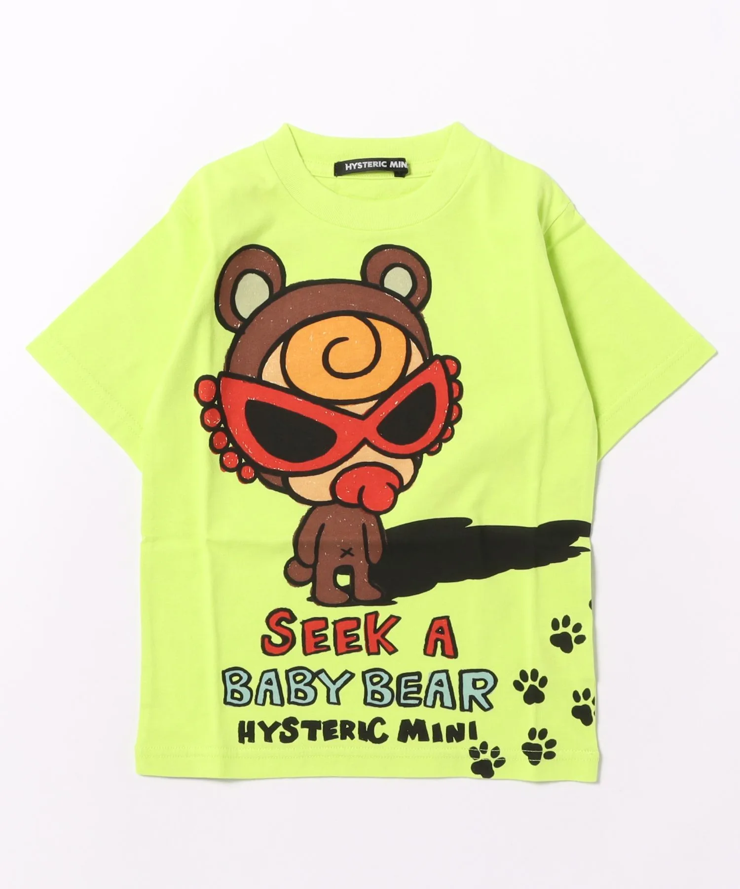 Детская футболка HYSTERIC MINI SEEK A BABY BEAR минт