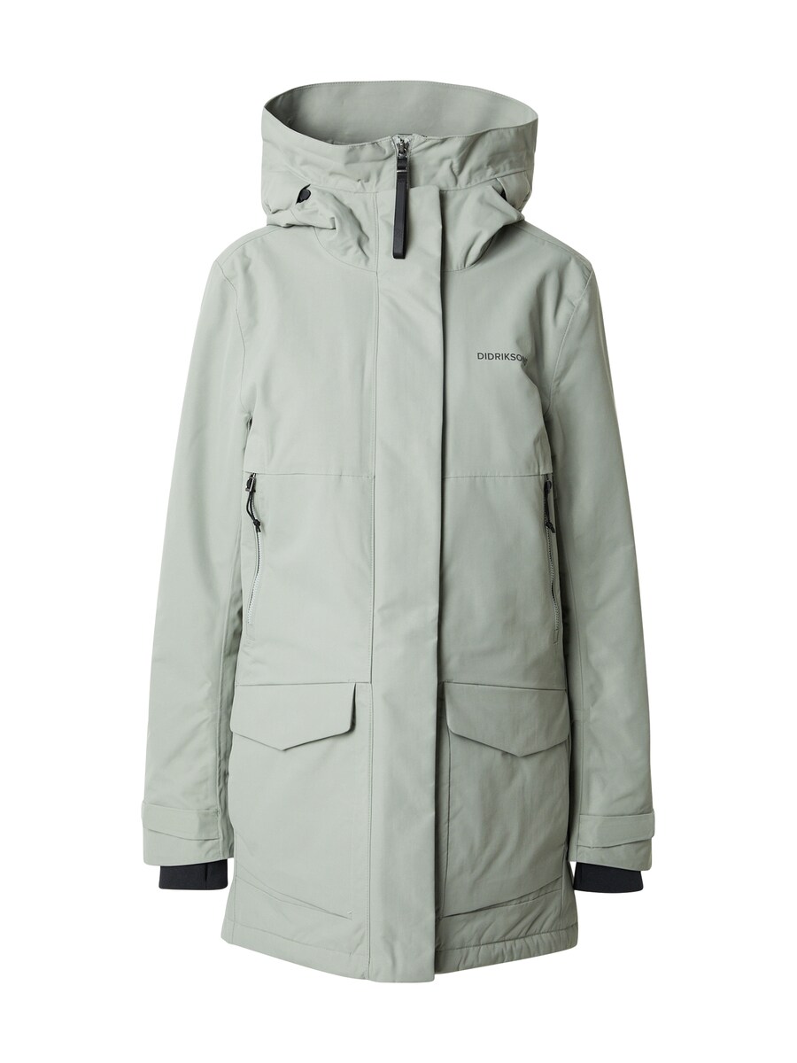

Термо пуховик Didriksons Outdoor Jacket, пастельный зеленый