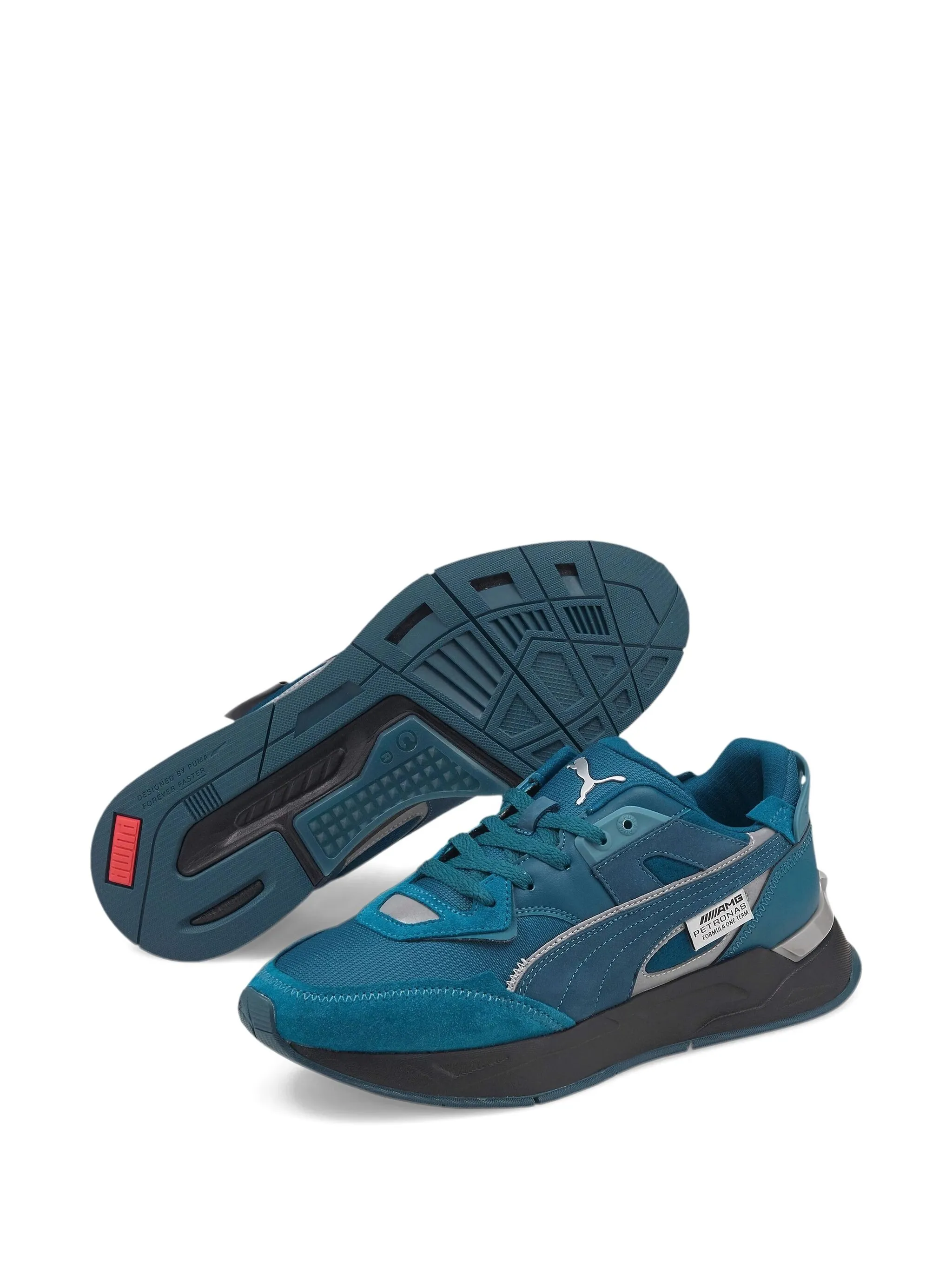 Кроссовки Puma Mirage Sport Mercedes Coral/Silver, синий — фото 3