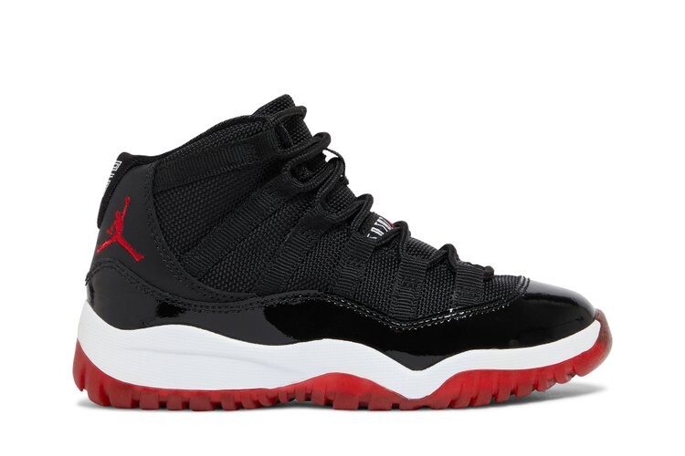 

Кроссовки Air Jordan 11 Retro PS 'Bred' 2012, черный