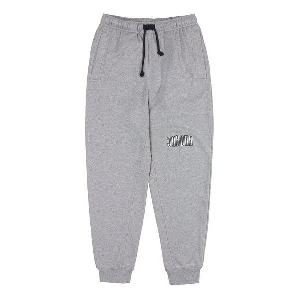 

Спортивные штаны Air Jordan J Sprt Dna Hbr Flc Pant Casual Sports Breathable Knit Long Pants light grey, серый