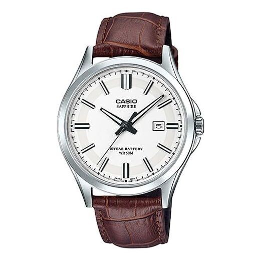 

Часы CASIO Male DRESS Japan / South Korea Fashion Sports White Analog, белый