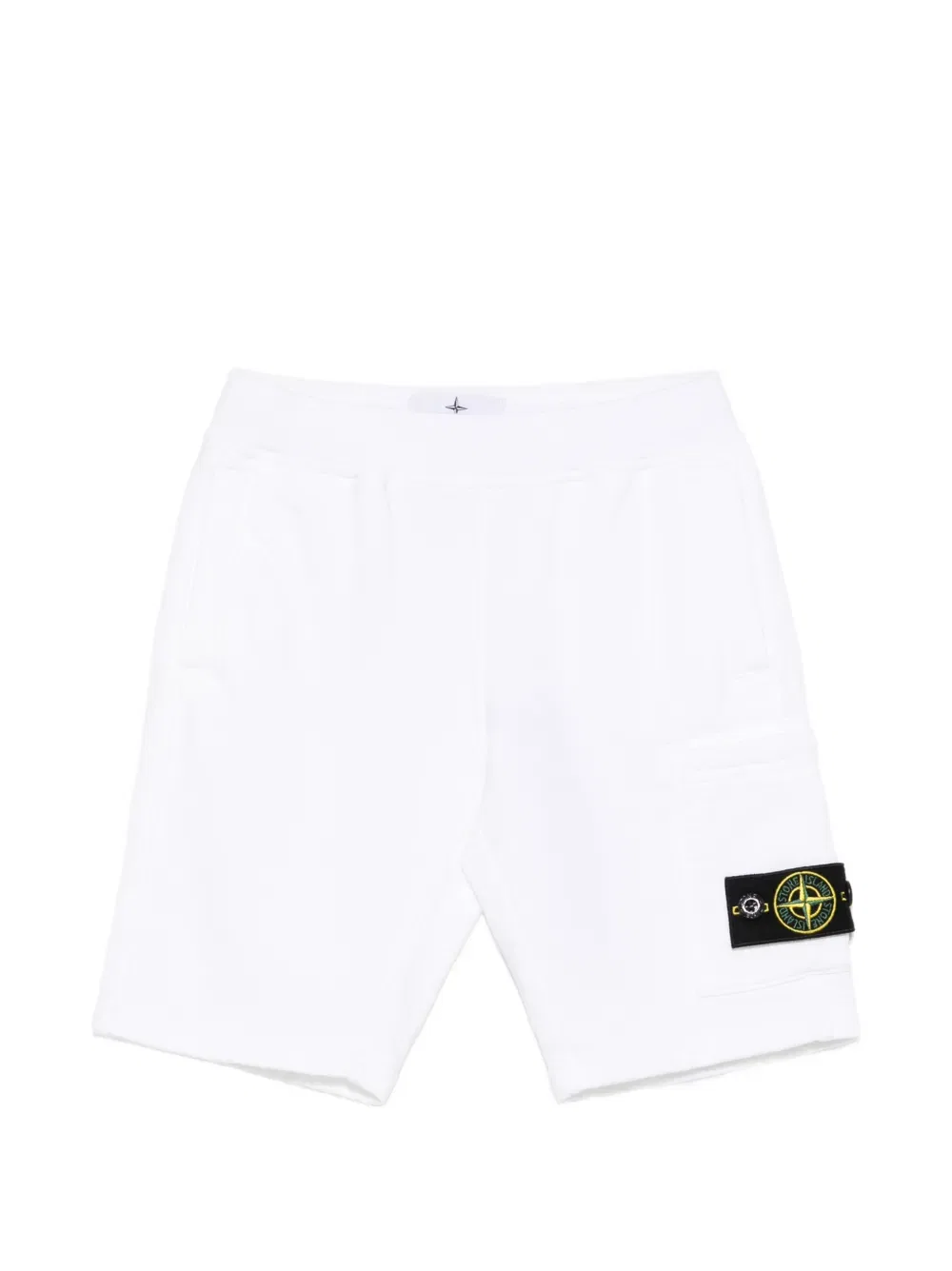 Белые шорты Stone Island Junior
