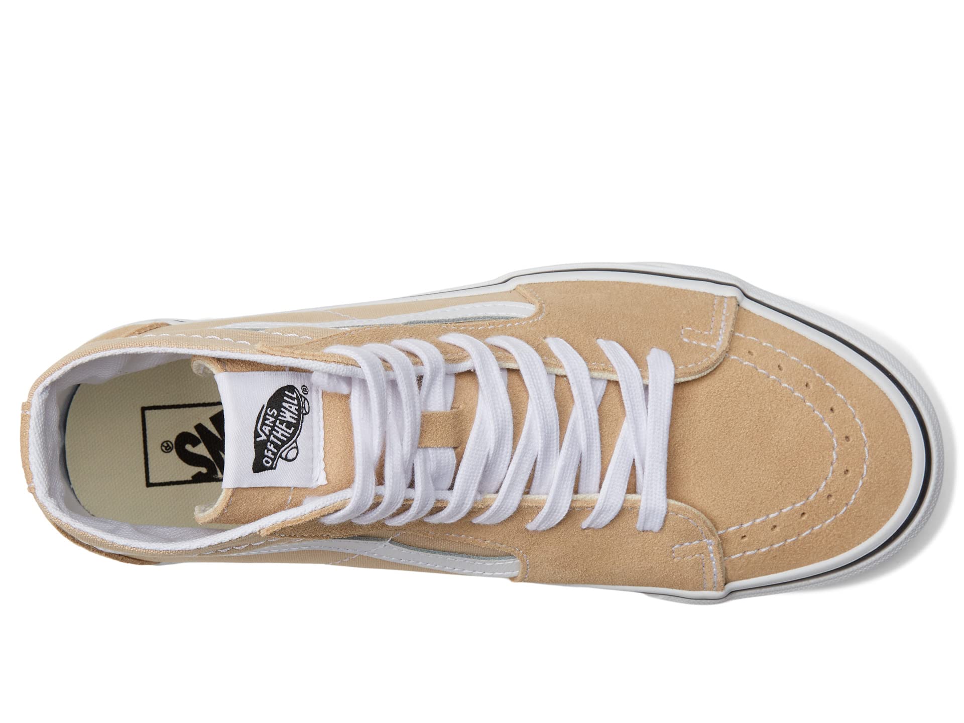 Кроссовки Vans Sk8-Hi Tapered, (Canvas) Suede/Almond — фото 2
