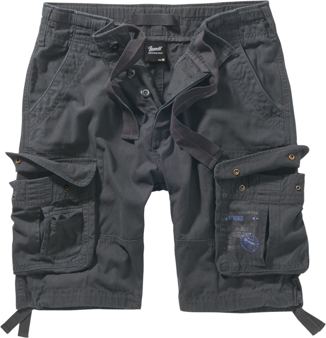 

Шорты Brandit Pure Vintage Cargo Shorts, антрацит