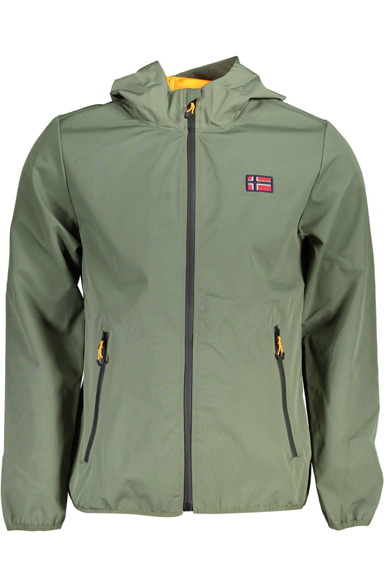 

Зеленая мужская куртка из полиэстера Geographical Norway