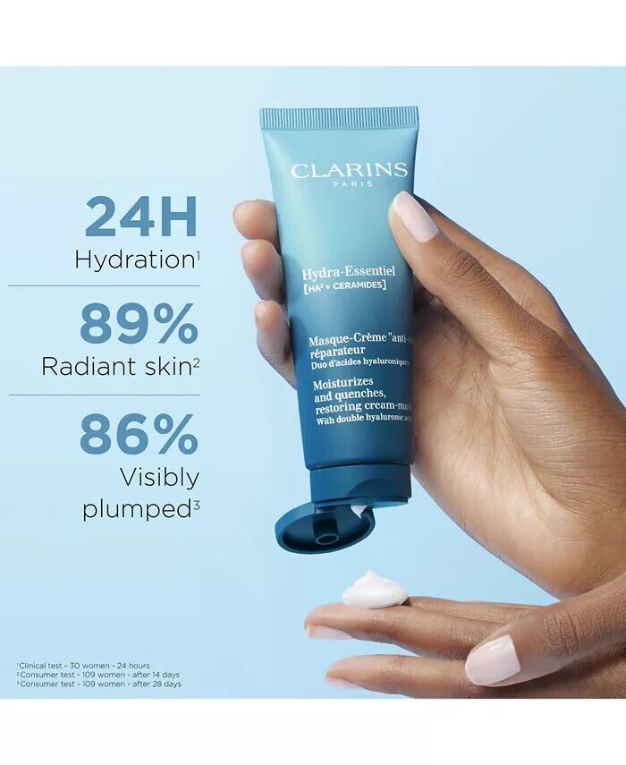 Сыворотка Clarins — Увлажняющая Hydra-Essentiel с двойной гиалуроновой кислотой — фото 2