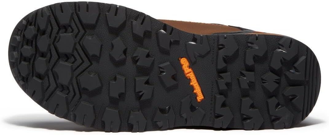 Timberland PRO мужские ботинки 6 Boondock Ultralight с композитным мыском, водонепроницаемые, противоскользящие, Medium Brown — фото 4