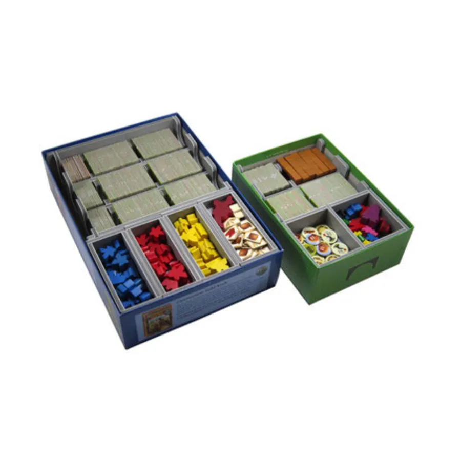 

Вставка для Каркассона, Inserts and Organizers A-F (Folded Space)