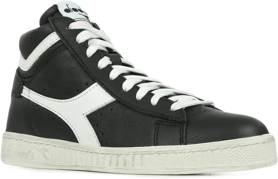 Кроссовки Diadora Unisex Game L High Waxed High Trainers, черный — фото 2