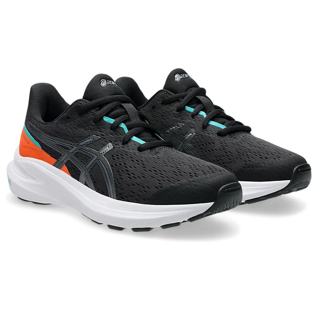 Gt-1000 13 износостойкие низкие детские тренировочные ботинки black/carbon kids' ASICS, черный/Carbon — фото 3