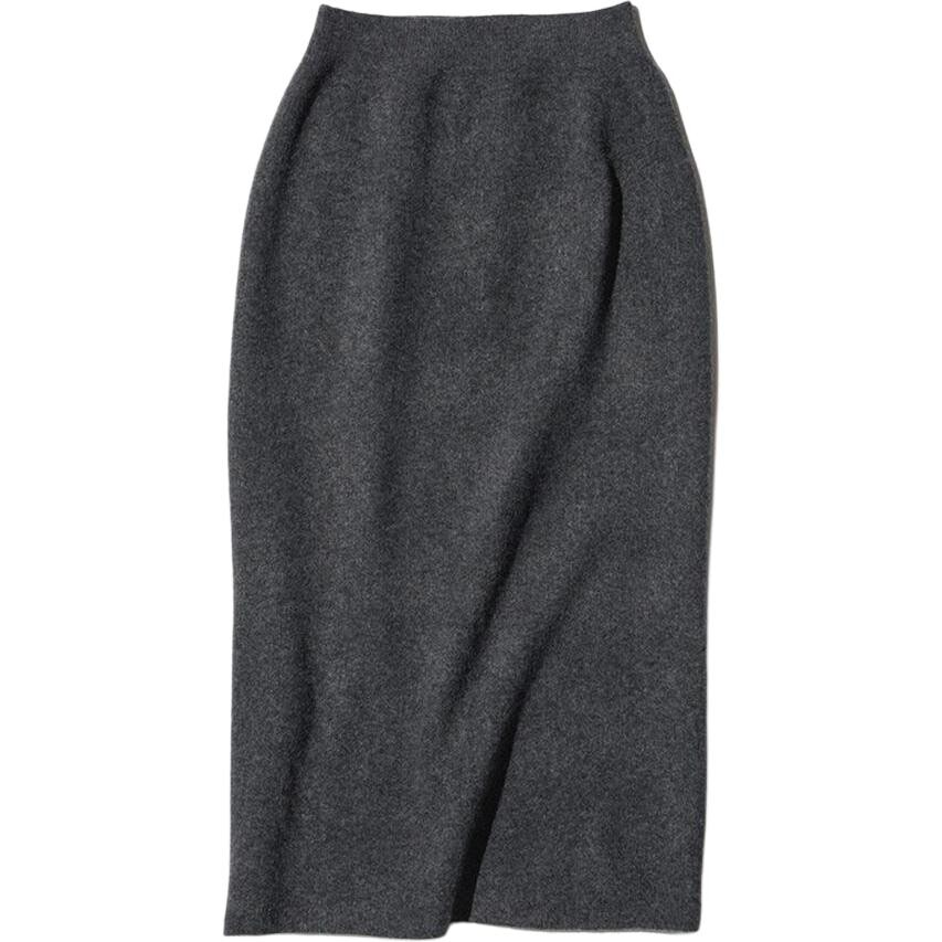 

Трикотажное платье женское темно-серое Uniqlo