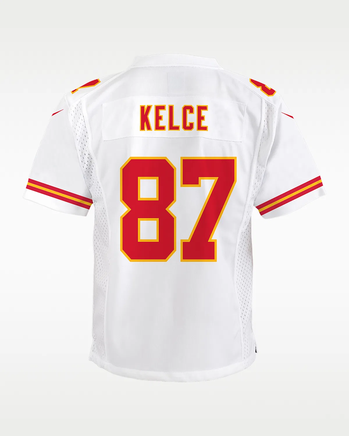 Детская Nike NFL Game Jersey Трэвиса Келси Kansas City Chiefs, White — фото 2
