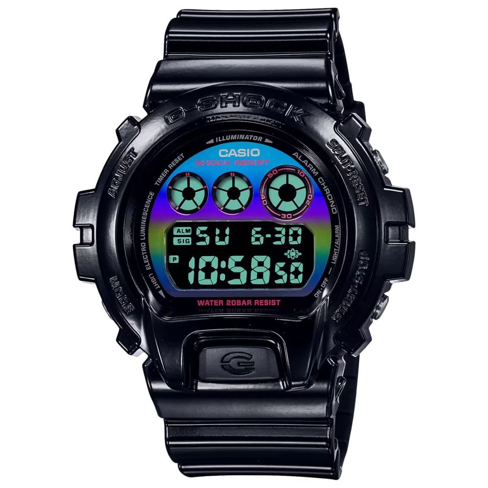 

Часы из черной смолы Casio, черный
