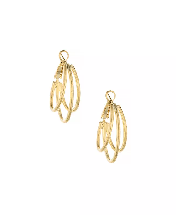 

Женский классический обруч с двумя кольцами Ettika, gold