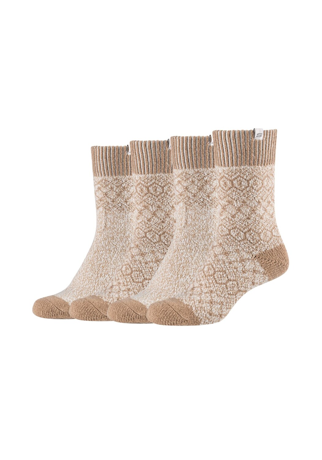 

Носки Skechers 4 шт warm & cozy, цвет offwhite mouline