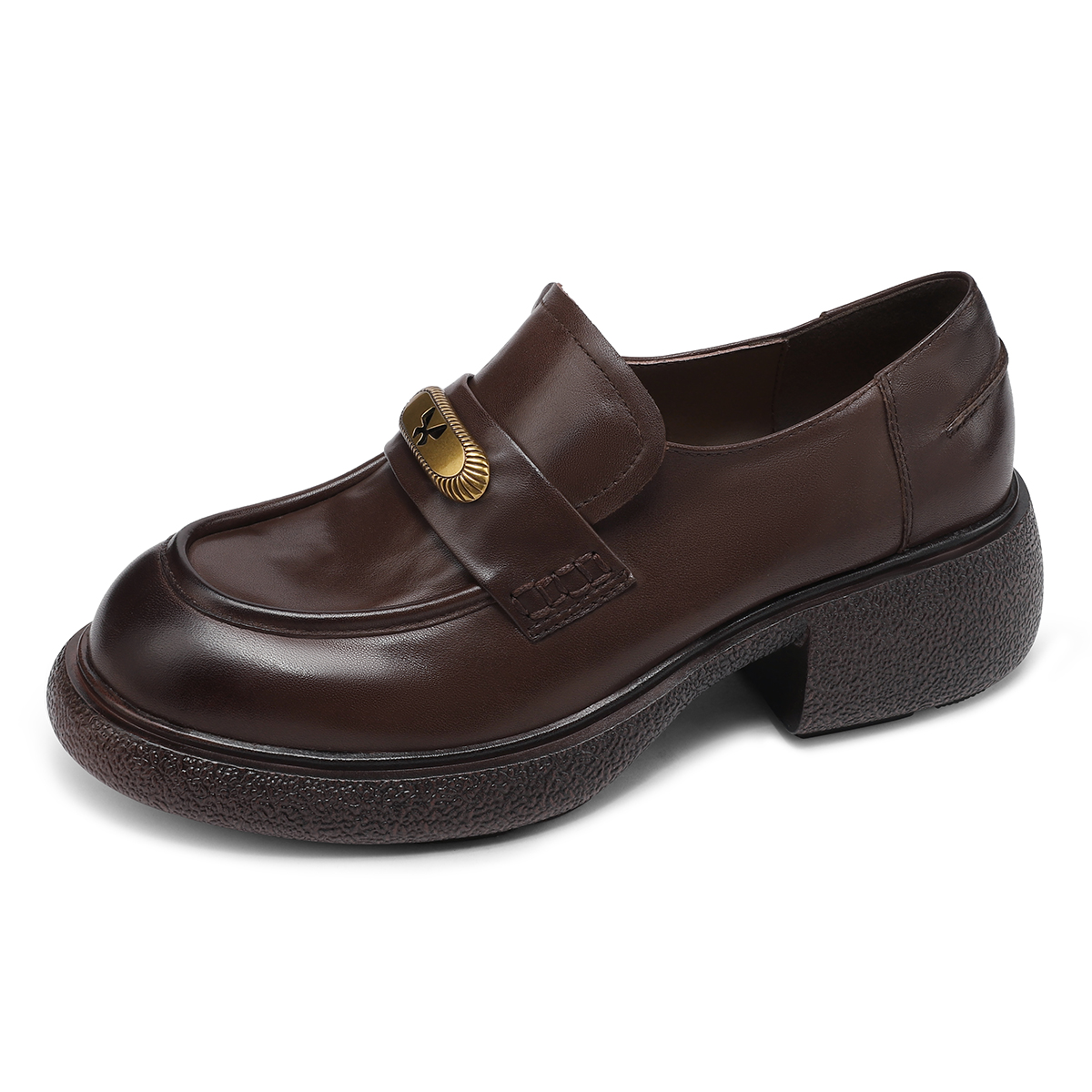 Лоферы женские FMM, Brown
