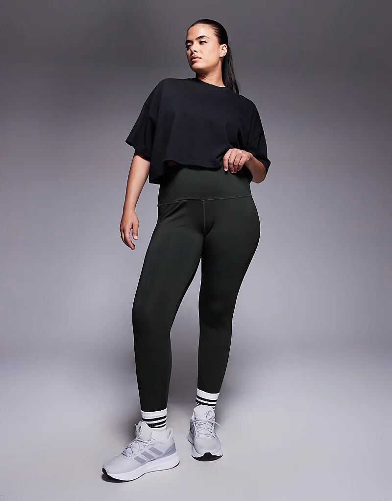 

4505 Curve Icon Active Bum Sculpt Спортивные леггинсы с высокой талией и внутренним карманом цвета хаки