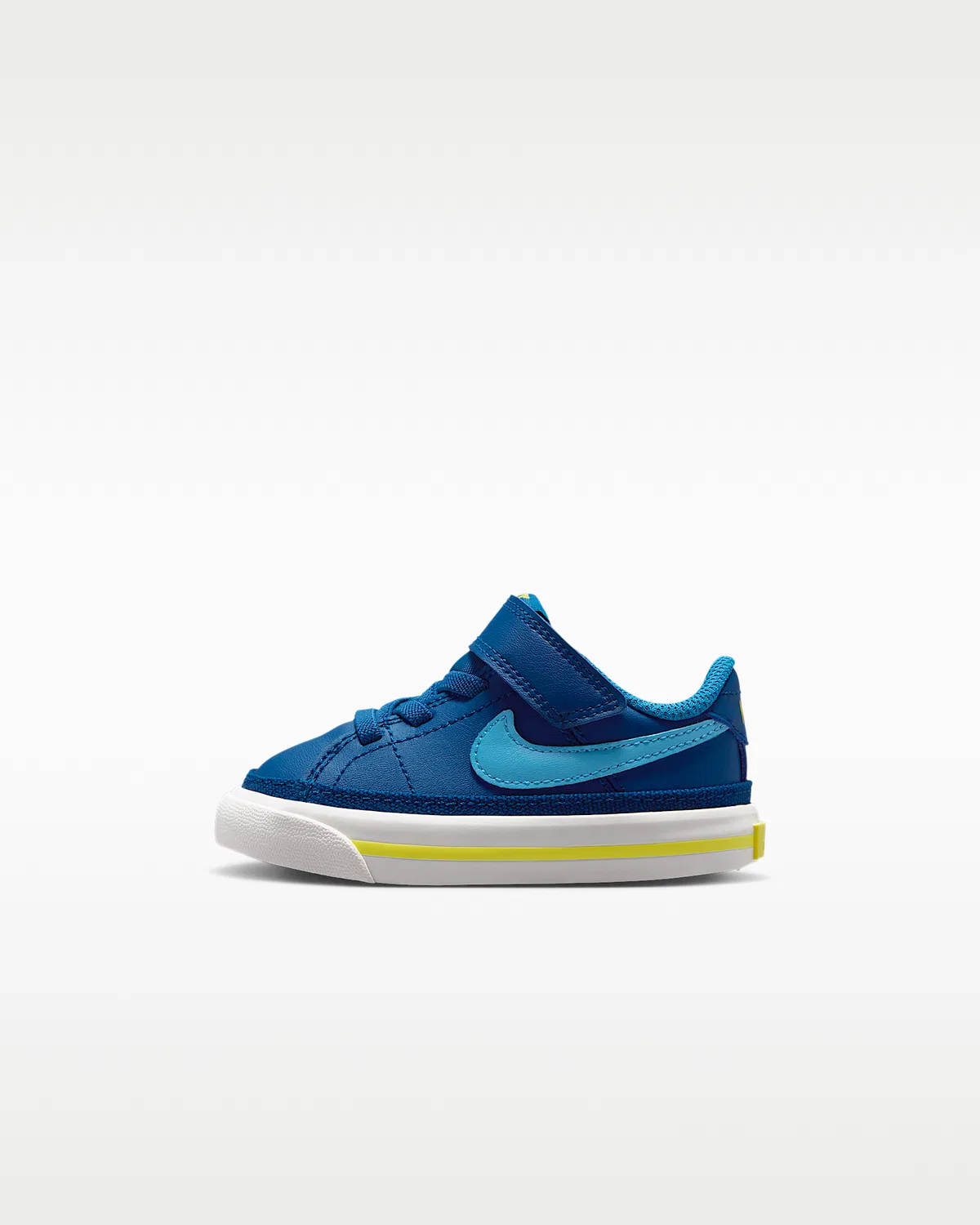 Детские кроссовки Nike Court Legacy, Court Blue/Sonic Yellow/Phantom/Dutch Blue