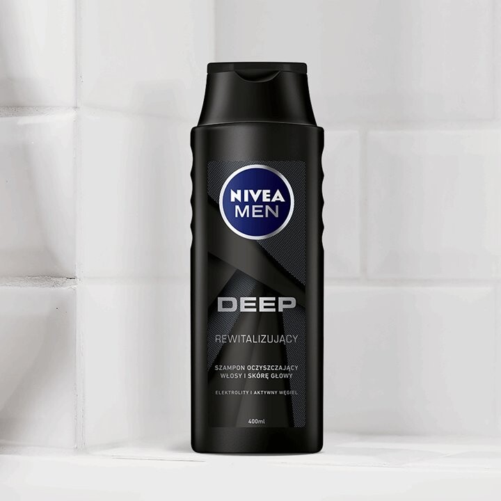 Nivea, Мужской шампунь для глубокого восстановления волос, 400мл — фото 4