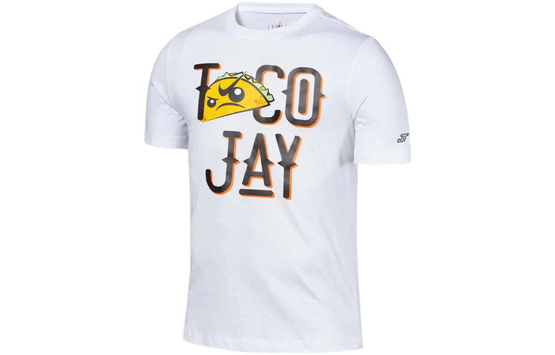 

Футболка X Tatum Taco Jay Collection мужская белая Jordan, белый