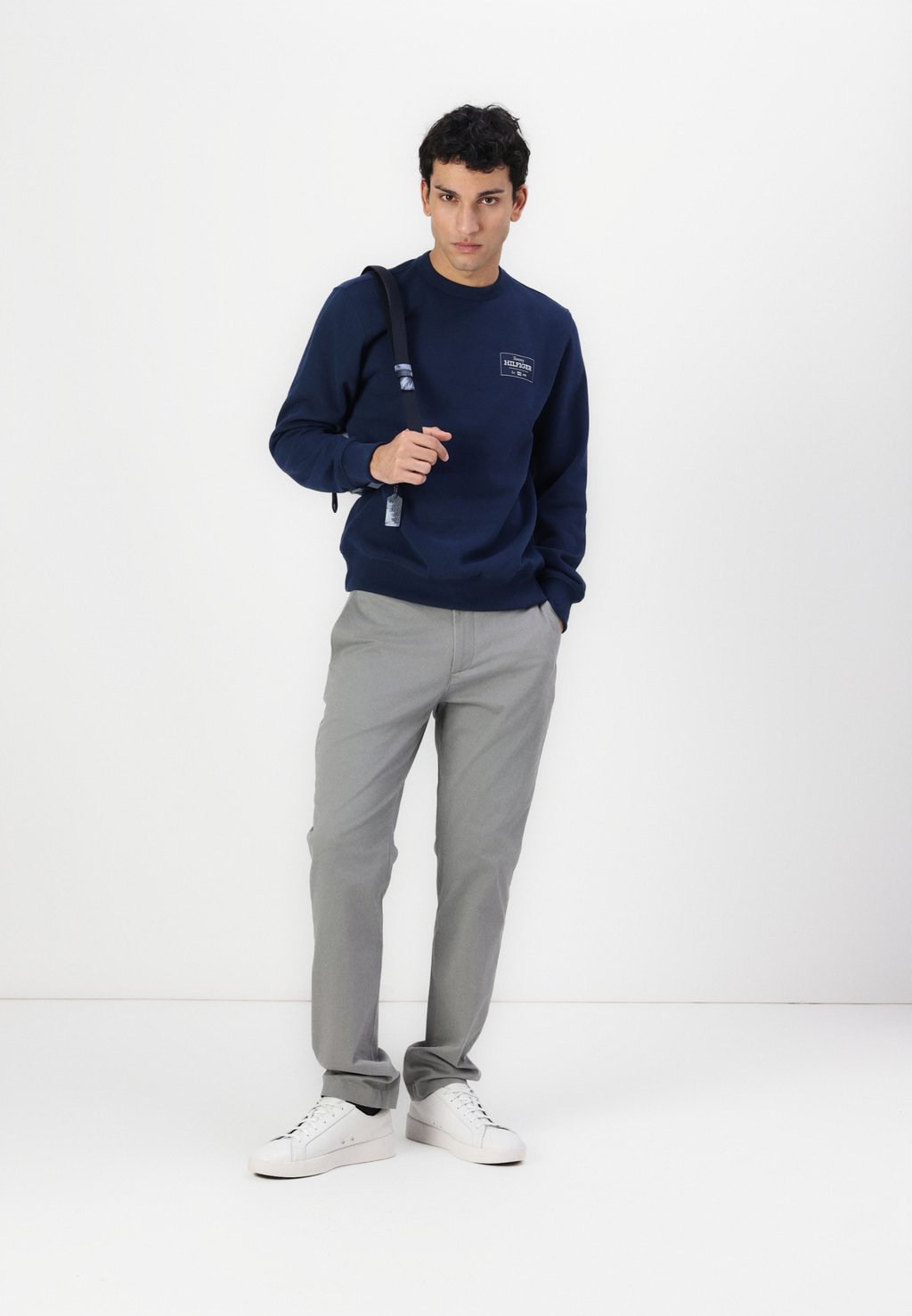 Толстовка MONOTYPE LABEL Tommy Hilfiger, синий — фото 3