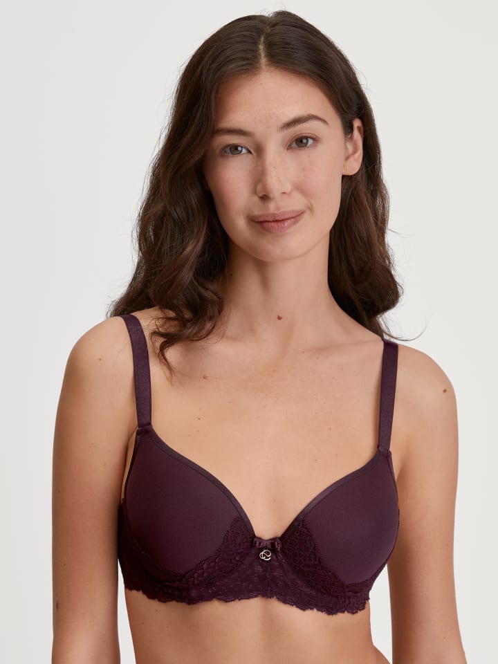 

Calida Бюстгальтер-комбинезон цвета "черная вишня"