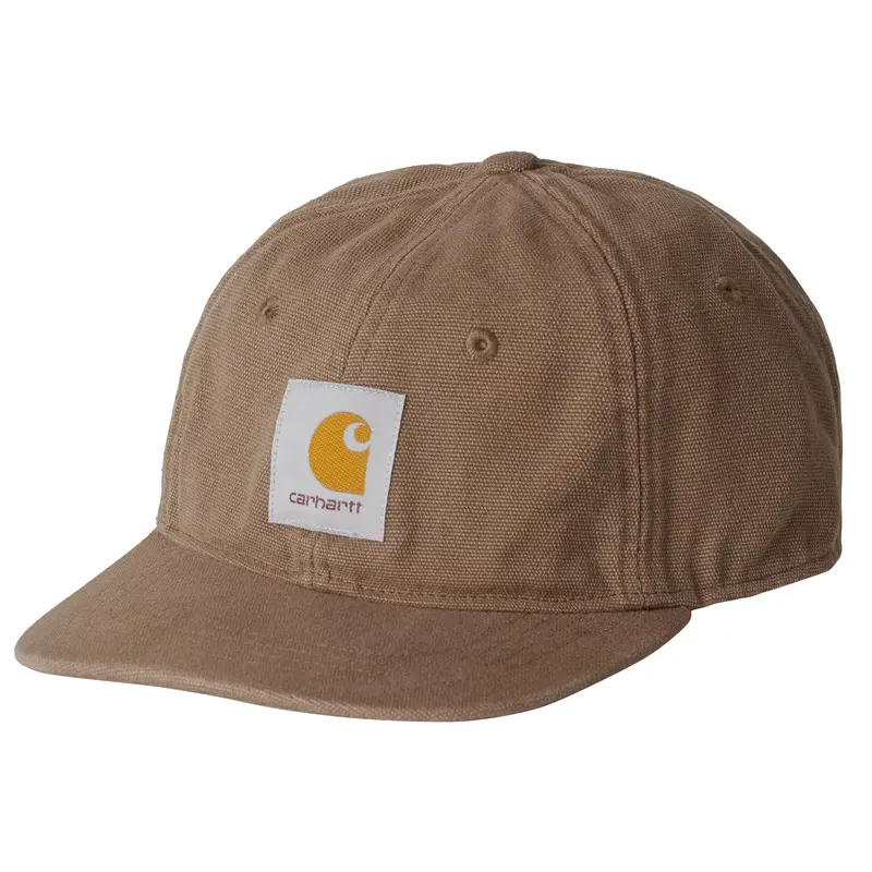 

Carhartt WIP Хлопковая бейсболка унисекс кофе, Coffee