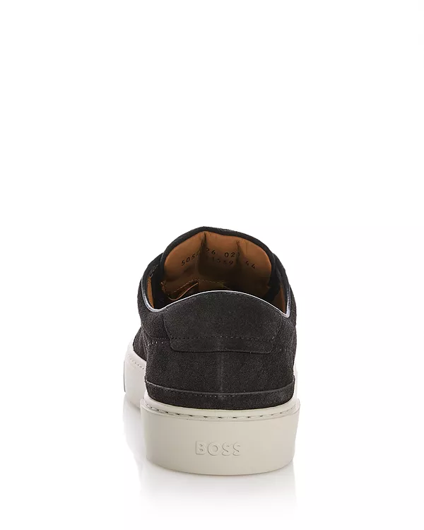 Мужские низкие кроссовки Hugo Boss Gary - эксклюзив Boss, серый — фото 3