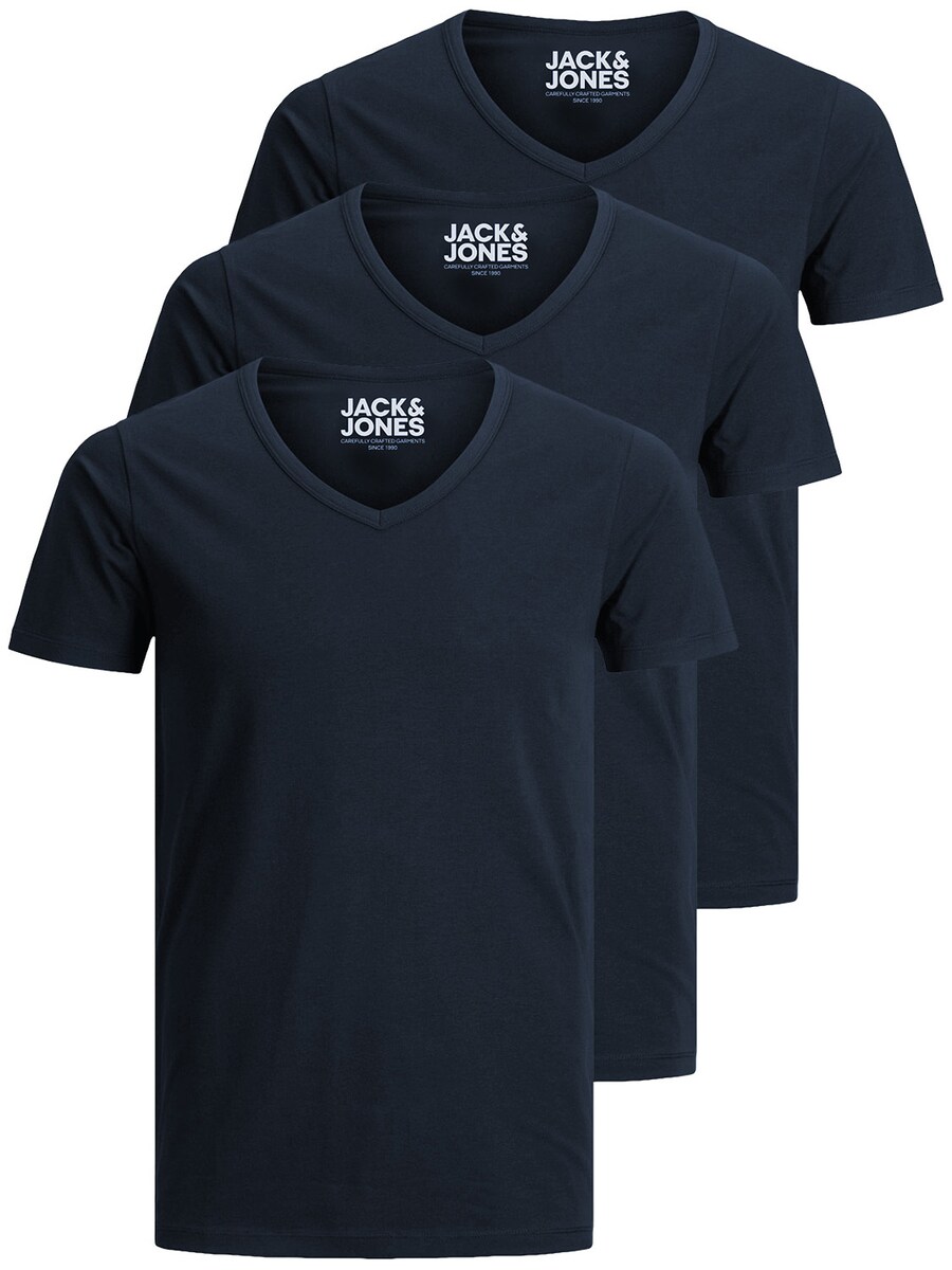 

Рубашка JACK & JONES JJV-Neck, морской синий