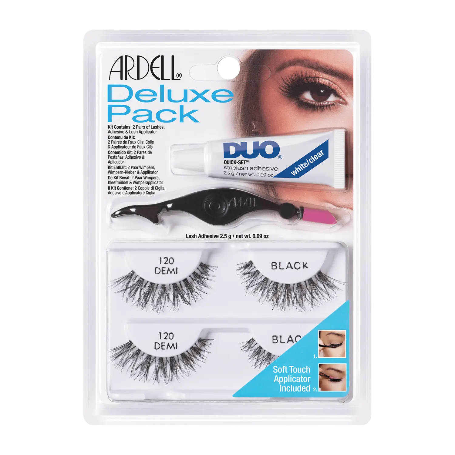 

Накладные ресницы Ardell Deluxe Pack 120, 1 упаковка