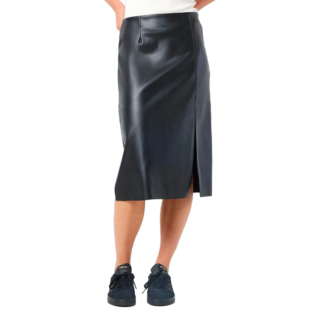 

Юбка Noisy May Clara high waist midi, черный