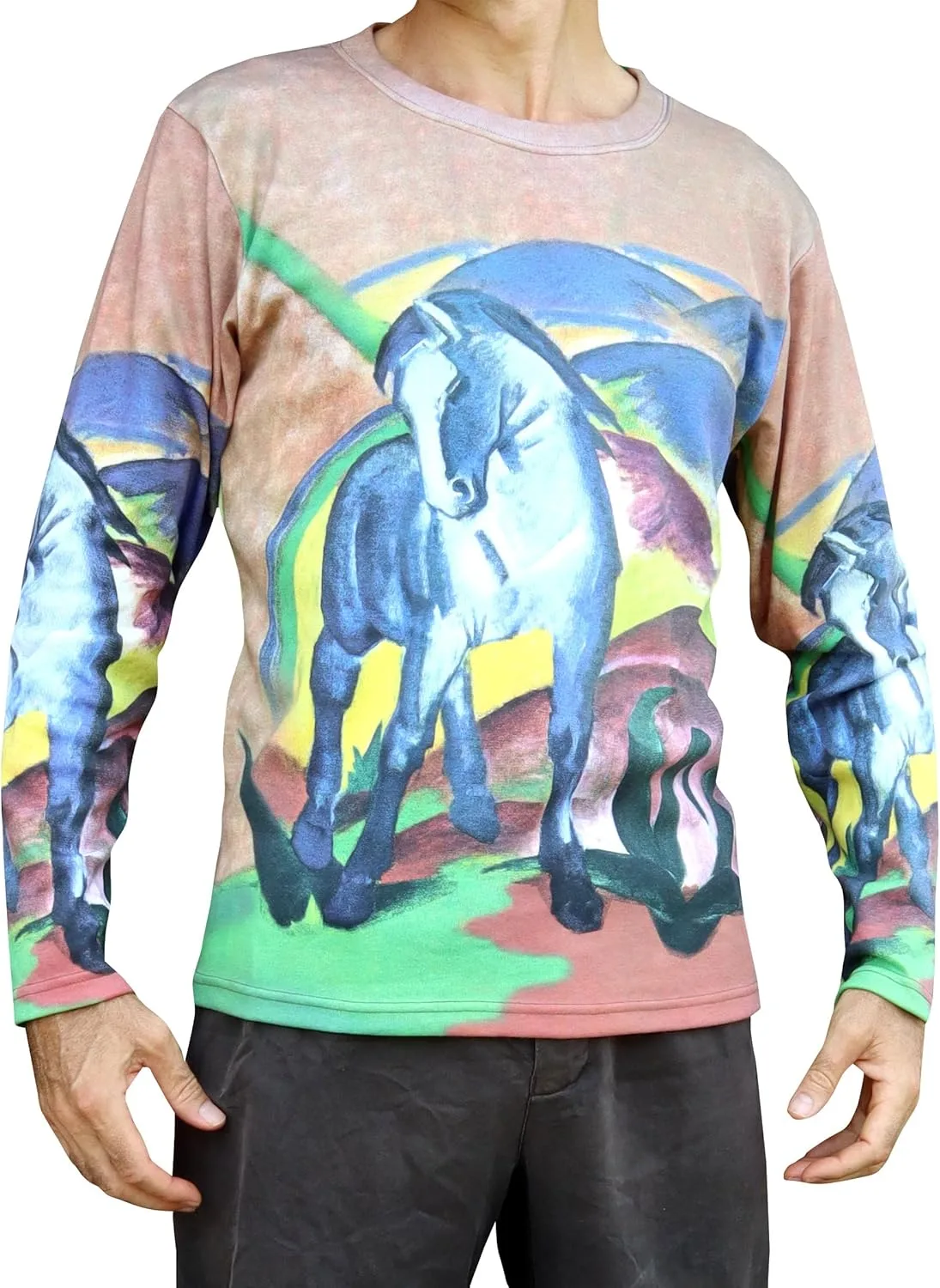 

Футболка с принтом картин Сальвадора Дали RaanPahMuang