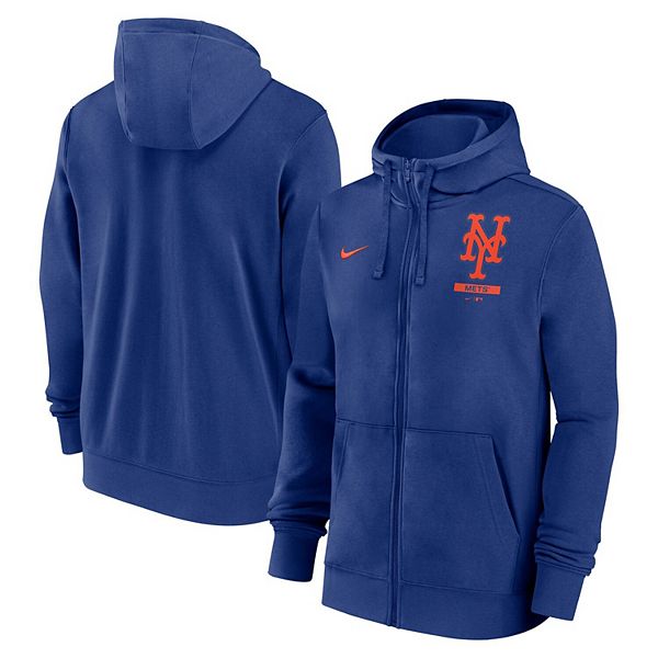 

Мужская толстовка с молнией Royal New York Mets Primetime Lockup Nike