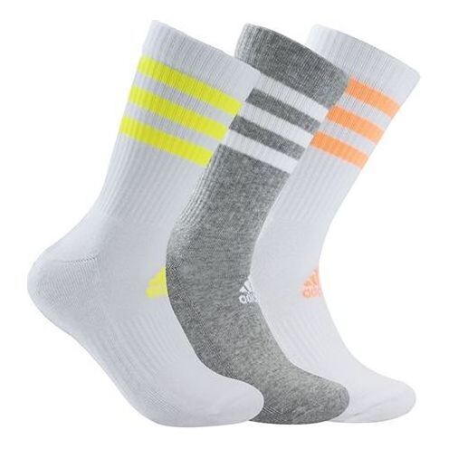 

Носки meias 3 полоски 3 пары Adidas, белый