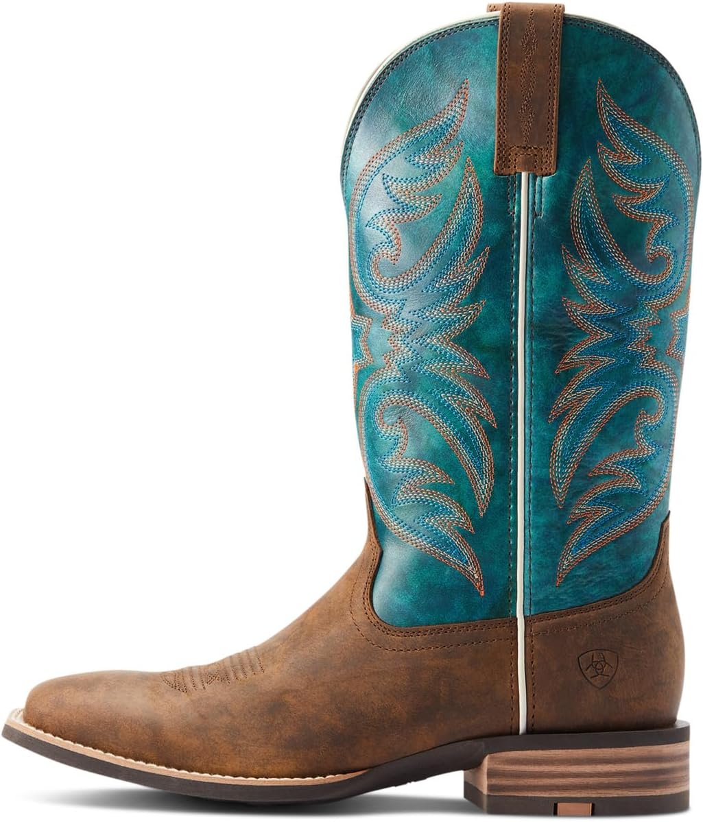 Мужские ковбойские сапоги Ariat Ricochet, бирюзовый — фото 2