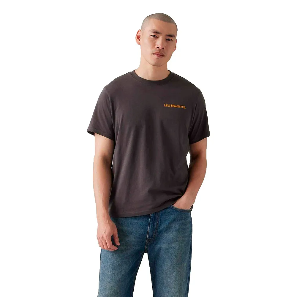 

Футболка с коротким рукавом Levi's Relaxed Fit, коричневый