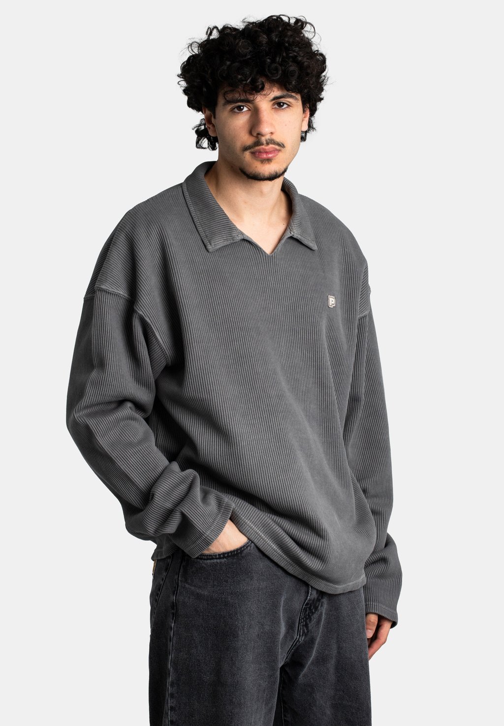 

Лонгслив BELDON - Polo shirt Pegador, серый