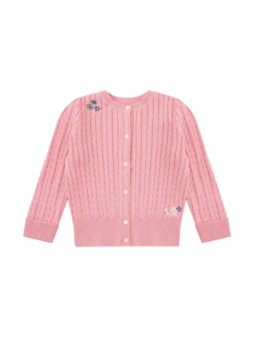 

Вязаный кардиган с логотипом Ralph Lauren, розовый