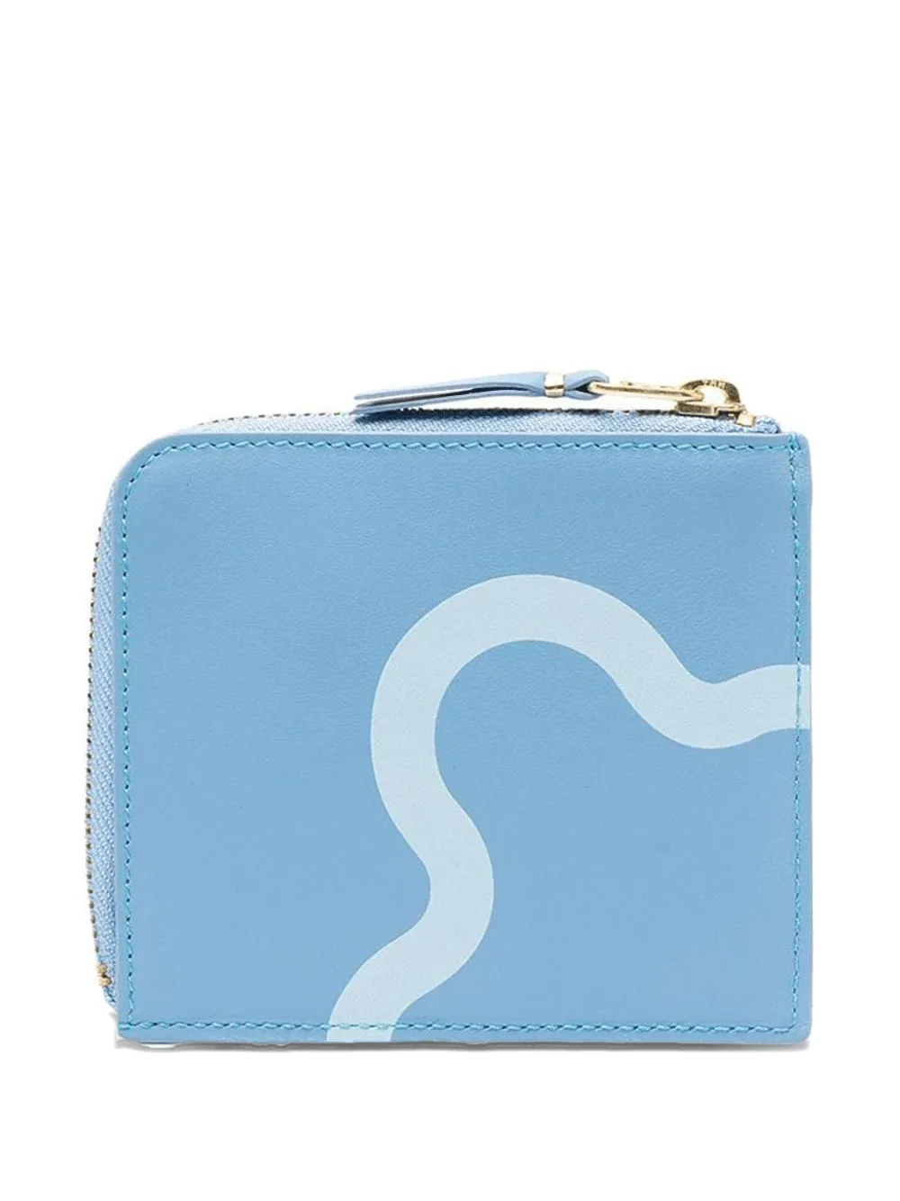 

Печатный кошелек Comme Des Garçons Wallet, синий